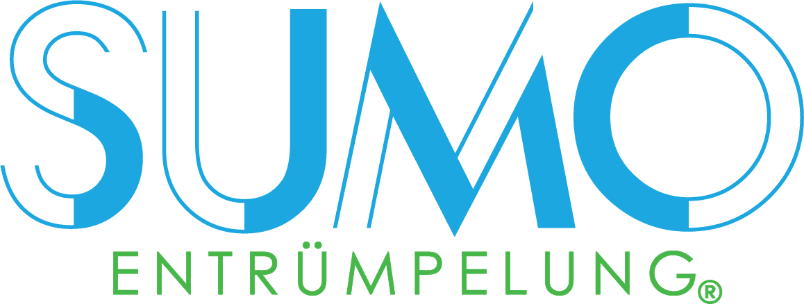 SUMO Entrümpelung Logo in Blau und Grün